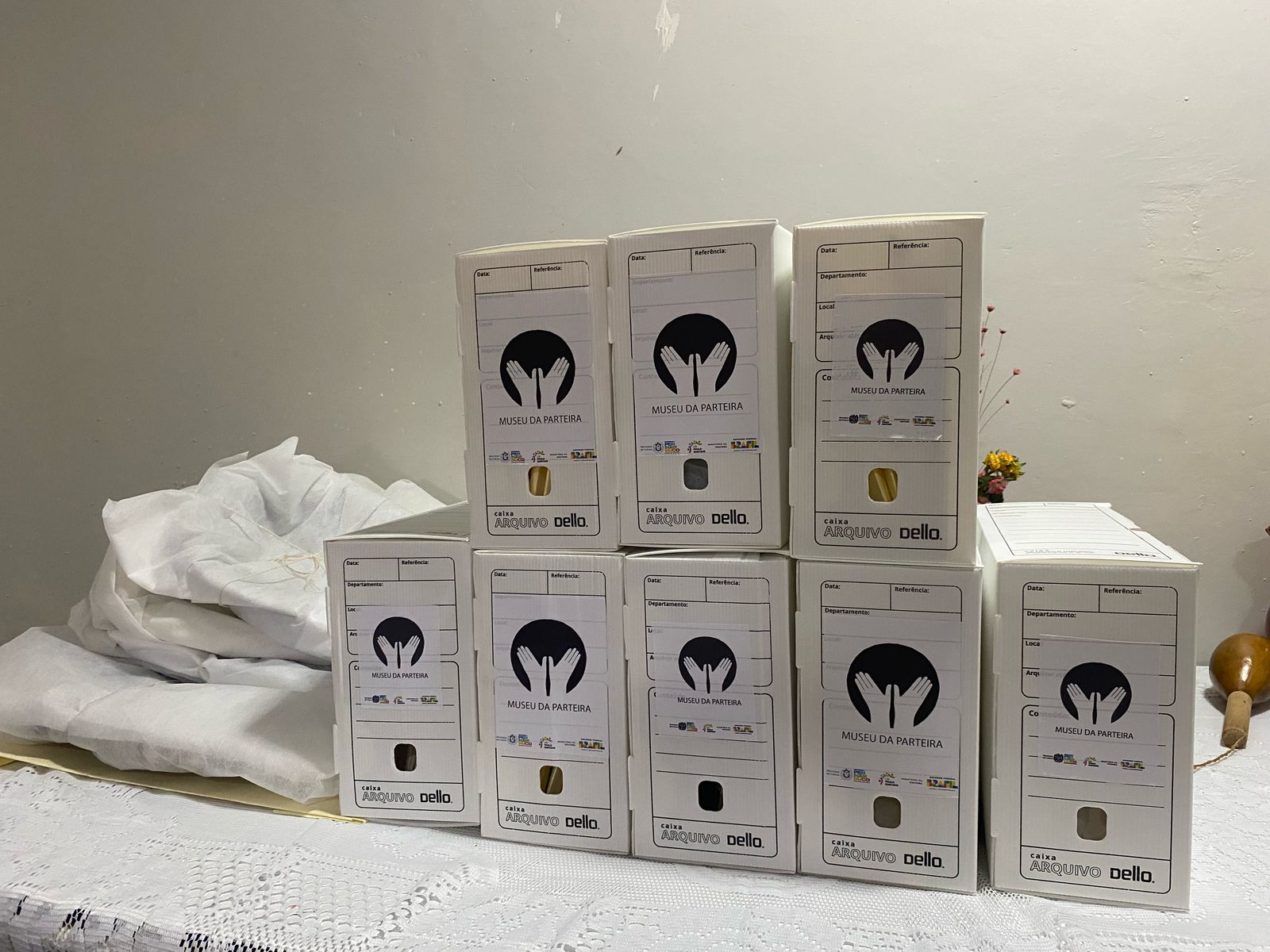 Acervo devidamente acondicionado